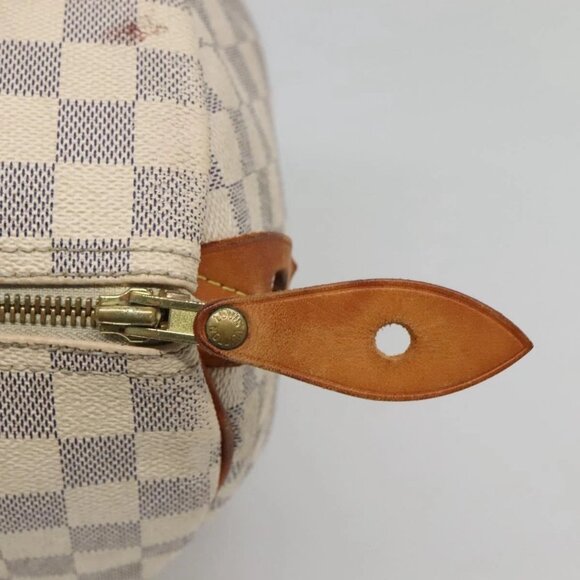 LOUIS VUITTON Damier Azur Speedy 35 Hand Bag - Picture 9 of 15